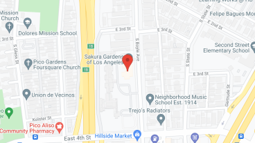 Sakura Gardens of Los Angeles in google map