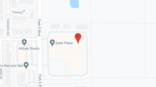 Map of the neighborhood around Aster Place