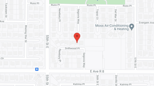 Map of the neighborhood around Eva's Care Home at High Desert