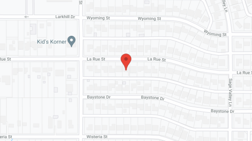 Map of the neighborhood around Albert Assisted Living Facility