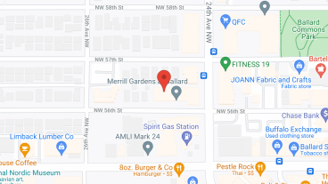Merrill Gardens at Ballard in google map