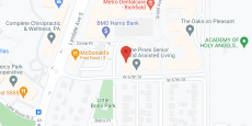Pines Assisted Living in google map