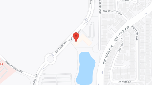Map of the neighborhood around The Residences at Miami