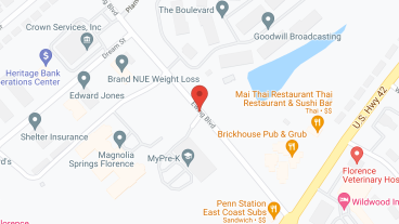 Magnolia Springs Florence in google map
