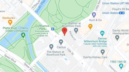 Map of the neighborhood around Balfour at Riverfront Park
