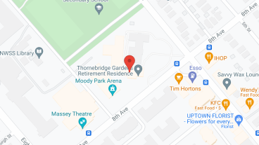 Thornebridge Gardens in google map