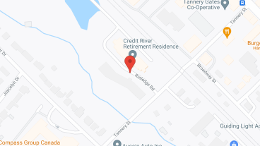 Credit River Retirement Residence in google map