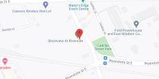 The Shoreview at Riverside in google map