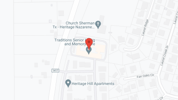 Traditions Senior Living and Memory Care in google map