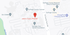 Du Page County Convalescent in google map