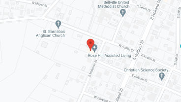 Rose Hill Assisted Living in google map