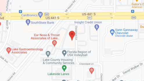 Map of the neighborhood around Regency Park Assisted Living