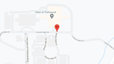 Oaks on Parkwood in google map