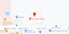 Legend at Tulsa Hills in google map