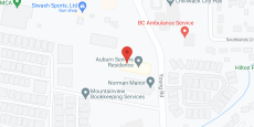 The Auburn Retirement Residences in google map
