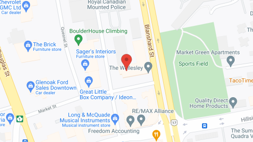 Map of the neighborhood around The Wellesley