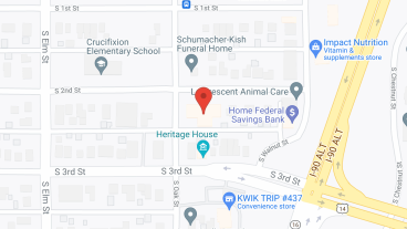Traditions of La Crescent in google map