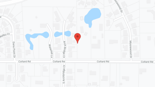Map of the neighborhood around Lynridge of Arlington