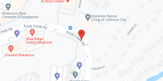 Dominion Senior Living of Johnson City in google map