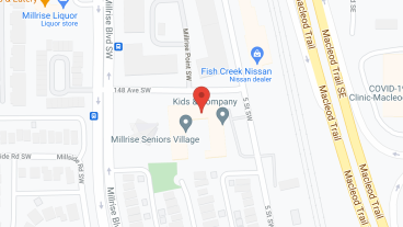 Millrise Seniors Village in google map