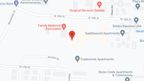 Map of the neighborhood around Sylvia G Thompson Residence