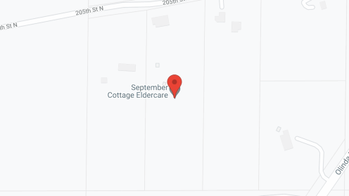 Map of the neighborhood around September Cottage Eldercare