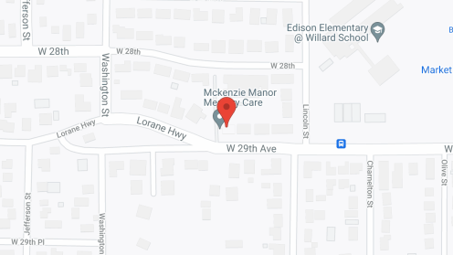 Map of the neighborhood around McKenzie Manor