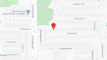 Desert Breeze of Kempton Crossing in google map