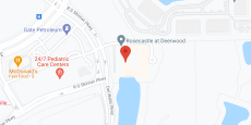 Rosecastle at Deerwood in google map