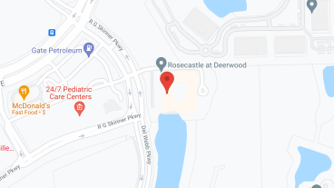 Rosecastle at Deerwood in google map