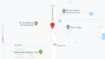 The Bungalows at Fayetteville in google map