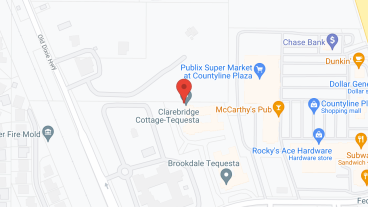 Brookdale Tequesta AL in google map
