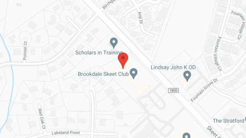 Map of the neighborhood around Brookdale Skeet Club