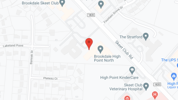 Brookdale High Point North in google map