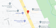 Brookdale Hampton Cove in google map