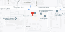 Brookdale East Tucson in google map