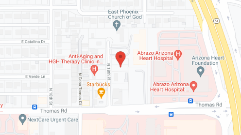 Map of the neighborhood around Rose Court Senior Living