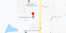 Brookdale Claremore in google map