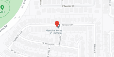 Genuine Home in Chandler in google map
