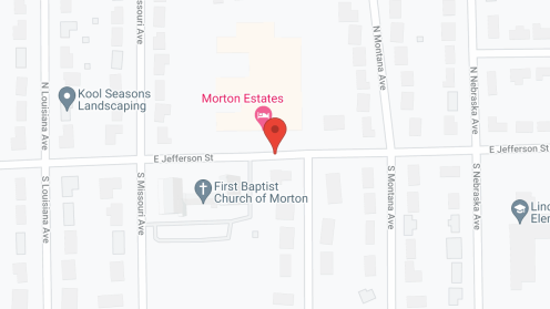Map of the neighborhood around Morton Estates