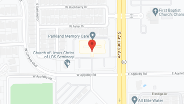 Parkland Memory Care in google map