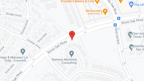 Map of the neighborhood around Coronado at Stone Oak