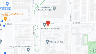 The Estates of Hyde Park in google map