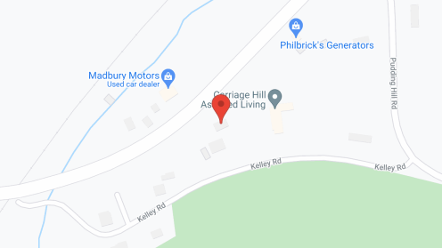Map of the neighborhood around Carriage Hill Assisted Living