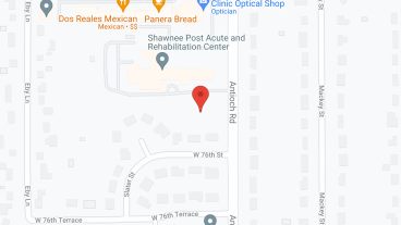 Shawnee Post Acute Rehabilitation Center in google map