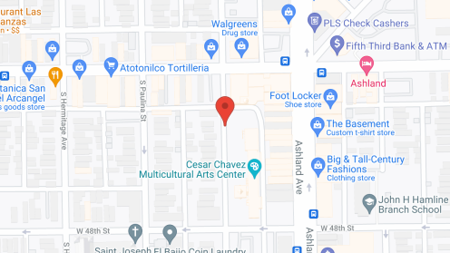 Map of the neighborhood around New City Supportive Living