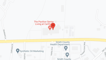 The Pavilion Senior Living at Carthage in google map
