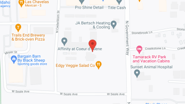 Affinity at Coeur d'Alene in google map