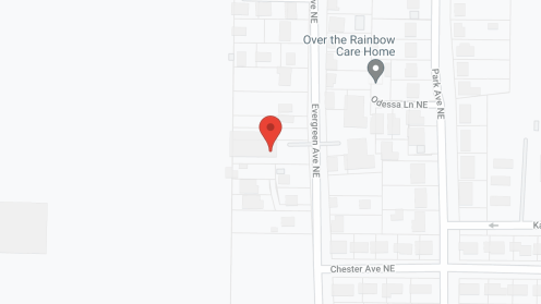 Map of the neighborhood around Sweet Bye N Bye Memory Care - West