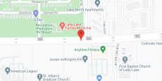 Lady Lake Senior Living in google map